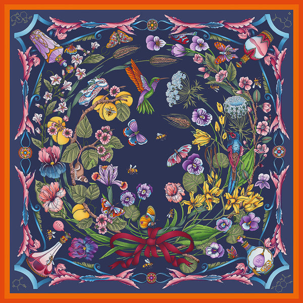 4160 Tuesdays - Edens Garden, a perfume inspired scarf