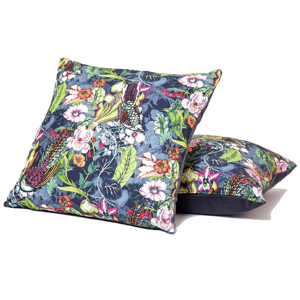 Falling Birds - A cushion design for Higgs & Crick