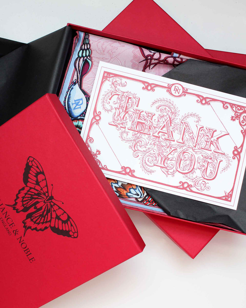 Queen Stag Beetle Blue Pocket Square