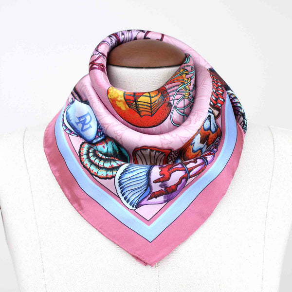 Dancing Jellyfish Pink Scarf