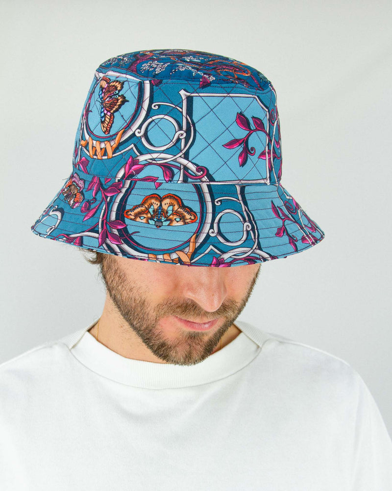 The Cameo Silk Bucket Hat