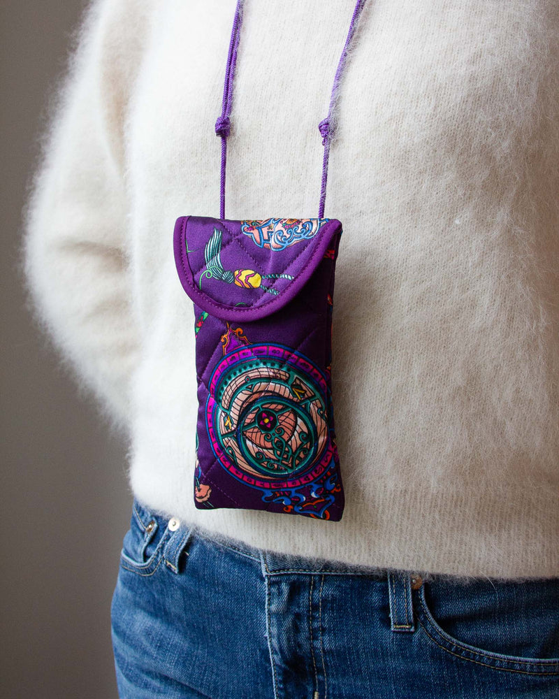 Darcy Glasses Case in Purple