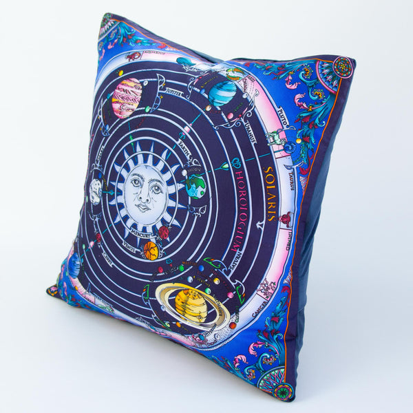 Planetarium Blue Cushion